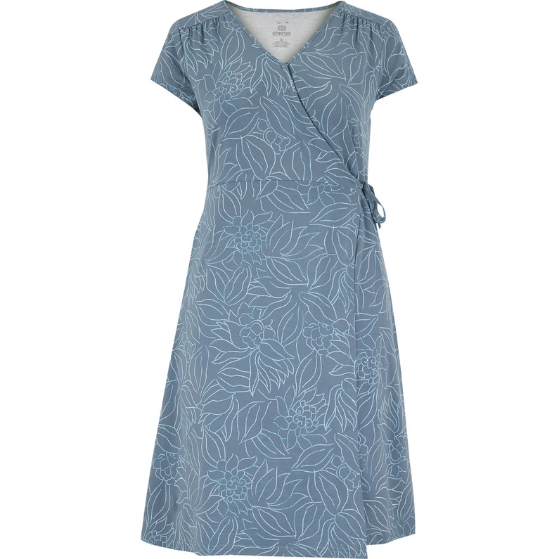 Dames Padma Wrap Jurk 1 Dames Padma Wrap Jurk