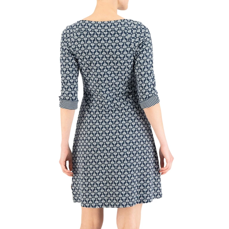 Blutsgeschwister Dames Mod A Hula Button Jurk 3 Blutsgeschwister Dames Mod A Hula Button Jurk - Afbeelding 3