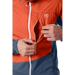 Ortovox Heren Westalpen Swisswool Hybrid Jas -Bergani Style iview 1073934 014 pic5