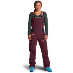Ortovox Dames Deep Shell Bib Broek -Bergani Style iview 1092272 005 pic3
