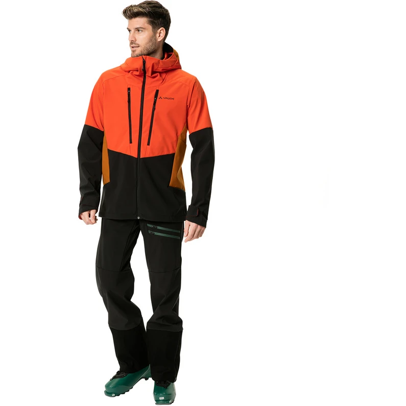 VAUDE Heren Monviso Softshell Jas 3 VAUDE Heren Monviso Softshell Jas - Afbeelding 3