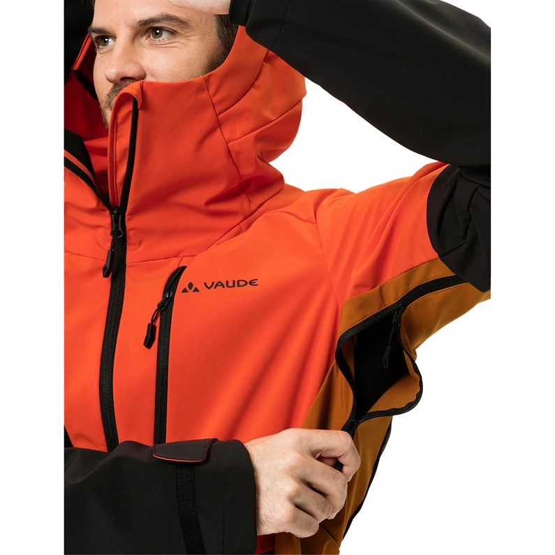 VAUDE Heren Monviso Softshell Jas 4 VAUDE Heren Monviso Softshell Jas - Afbeelding 4