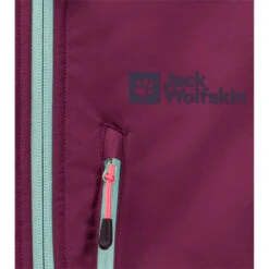 Jack Wolfskin Dames Alpspitze Hoodie Jas -Bergani Style iview 1105867 001 pic3