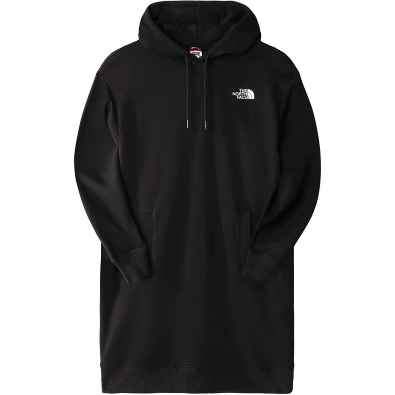 The North Face Dames Fleece Hoodie Jurk 1 The North Face Dames Fleece Hoodie Jurk