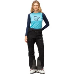 Norrona Dames Lyngen GTX Paclite Broek -Bergani Style iview 1108409 001 pic3