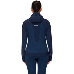 Mammut Dames 160 Years Aenergy So Hybrid Hoodie Jas -Bergani Style iview 1108858 001 pic4