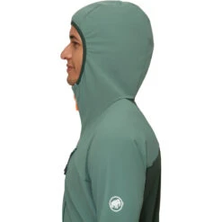 Mammut Heren Aenergy SO Hybrid Hoodie Jas -Bergani Style iview 1108920 016 pic9